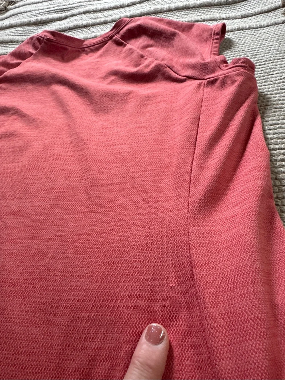 Toad&Co Tomboy tech dress cap sleeve coral salmon athletic women’s S NEW snags - Picture 6 of 12